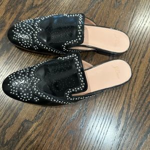 J. Crew embellished mules size 9